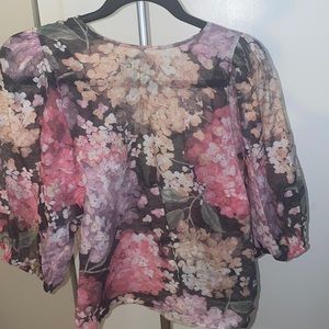 Light weight floral top